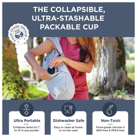 HYDAWAY - Collapsible Pint Glass - Seaside