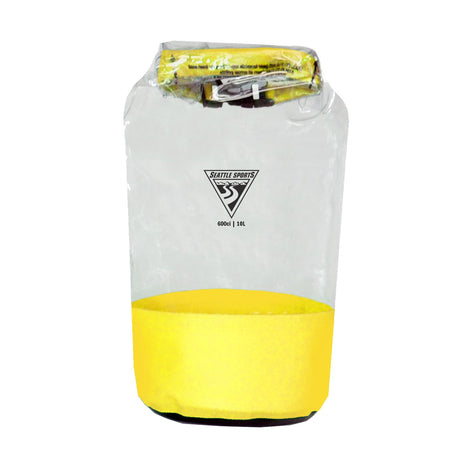 Seattle Sports - Glacier Clear Dry Bag 10L - Yellow
