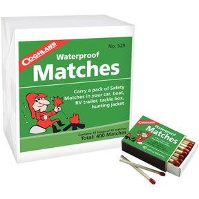 COGHLANS - Waterproof Matches, 10 Boxes