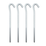 Coghlans - Aluminum Hooked Tent Pegs 7" (4 Pack)