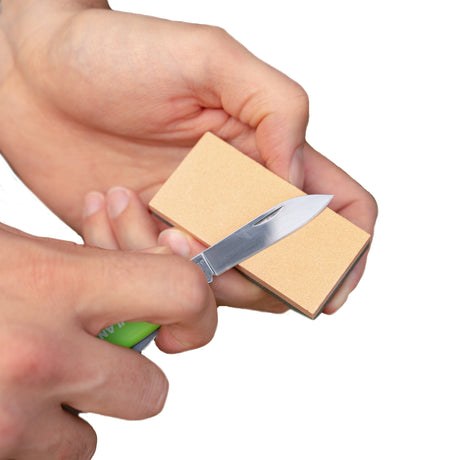 Coghlans - Two-Sided Sharpening Stone with Vinyl Case
