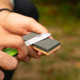 Coghlans - Two-Sided Sharpening Stone with Vinyl Case