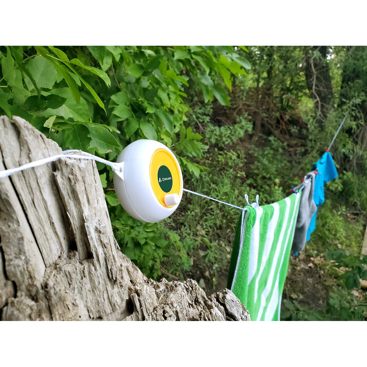 COGHLANS - Laundry Reel with Retractable Nylon Rope