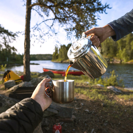 Coghlans - Stainless Steel Coffee Pot 9 Cup