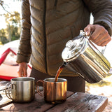 Coghlans - Stainless Steel Coffee Pot 9 Cup