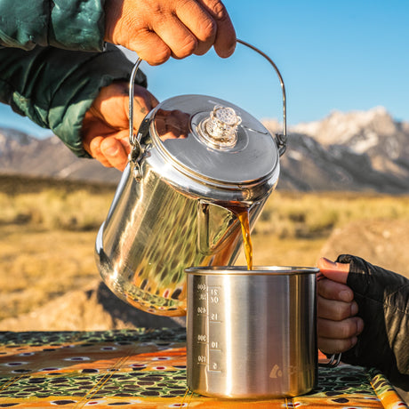 Coghlans - Aluminum Coffee Pot 9 Cup