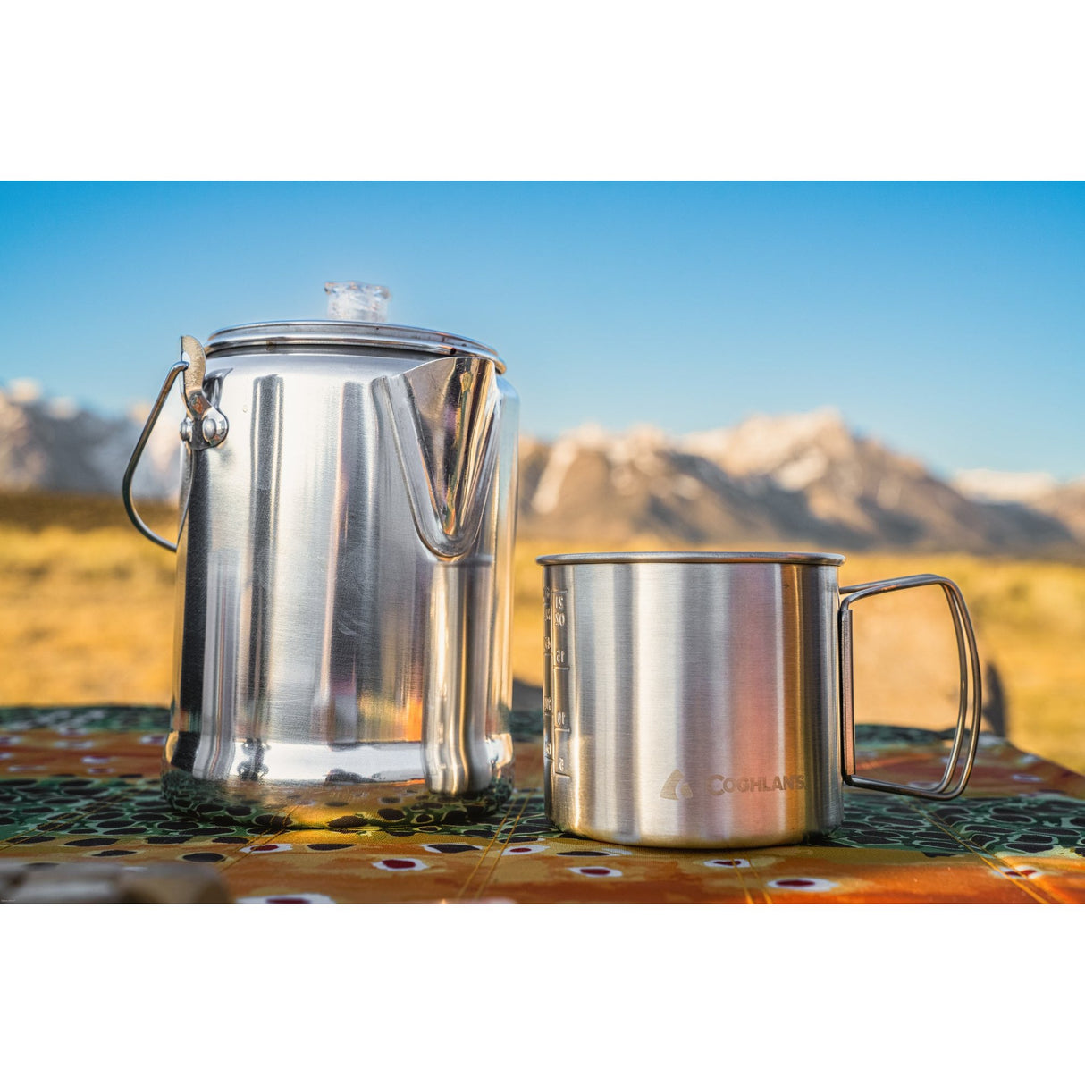 Coghlans - Aluminum Coffee Pot 9 Cup