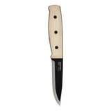Morakniv - Lok Black Blade Survival Knife with Ash Wood Handle