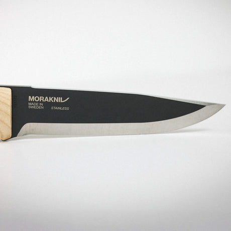Morakniv - Lok Black Blade Survival Knife with Ash Wood Handle — view 4