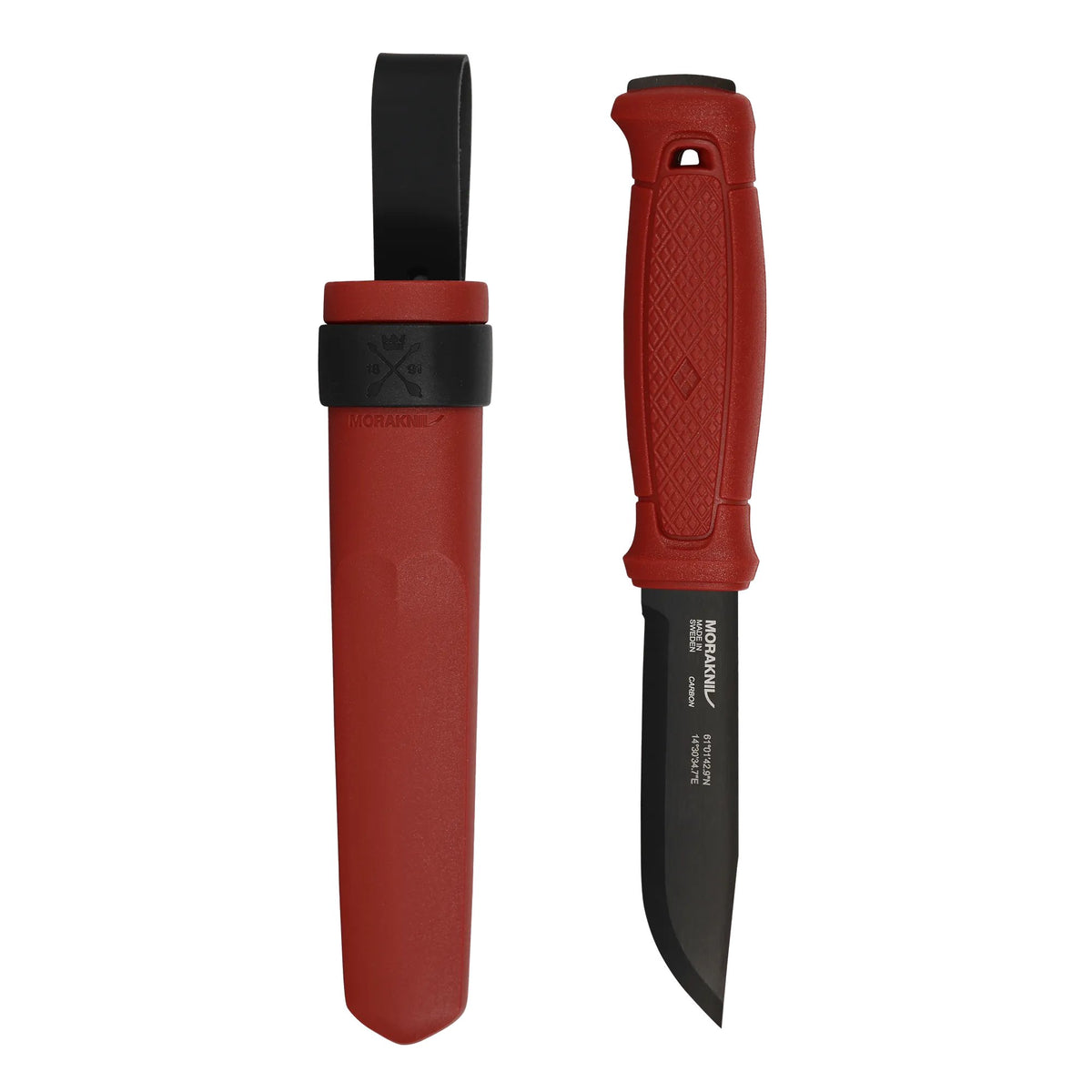 MORAKNIV - Garberg Black Blade Bushcraft Knife - Dala Red — view 10
