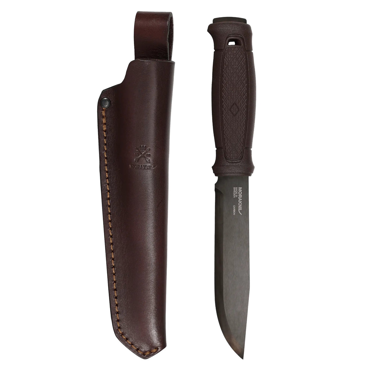Morakniv - Garberg Grand Black Blade Bushcraft Knife - Brown — view 2