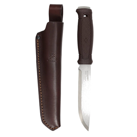 MORAKNIV - Garberg Grand S Brown Leather Sheath — view 2