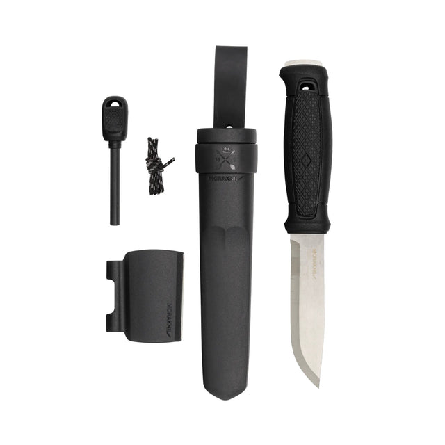 MORAKNIV - Garberg S Black with Survival Kit