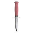 MORAKNIV - Scout 39 Safe Knife with Leather Sheath - Lingonberry