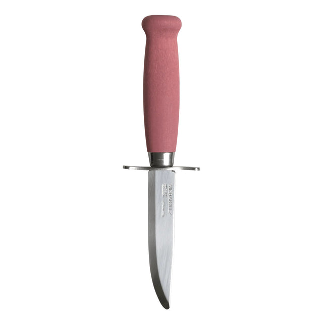 MORAKNIV - Scout 39 Safe Knife with Leather Sheath - Lingonberry
