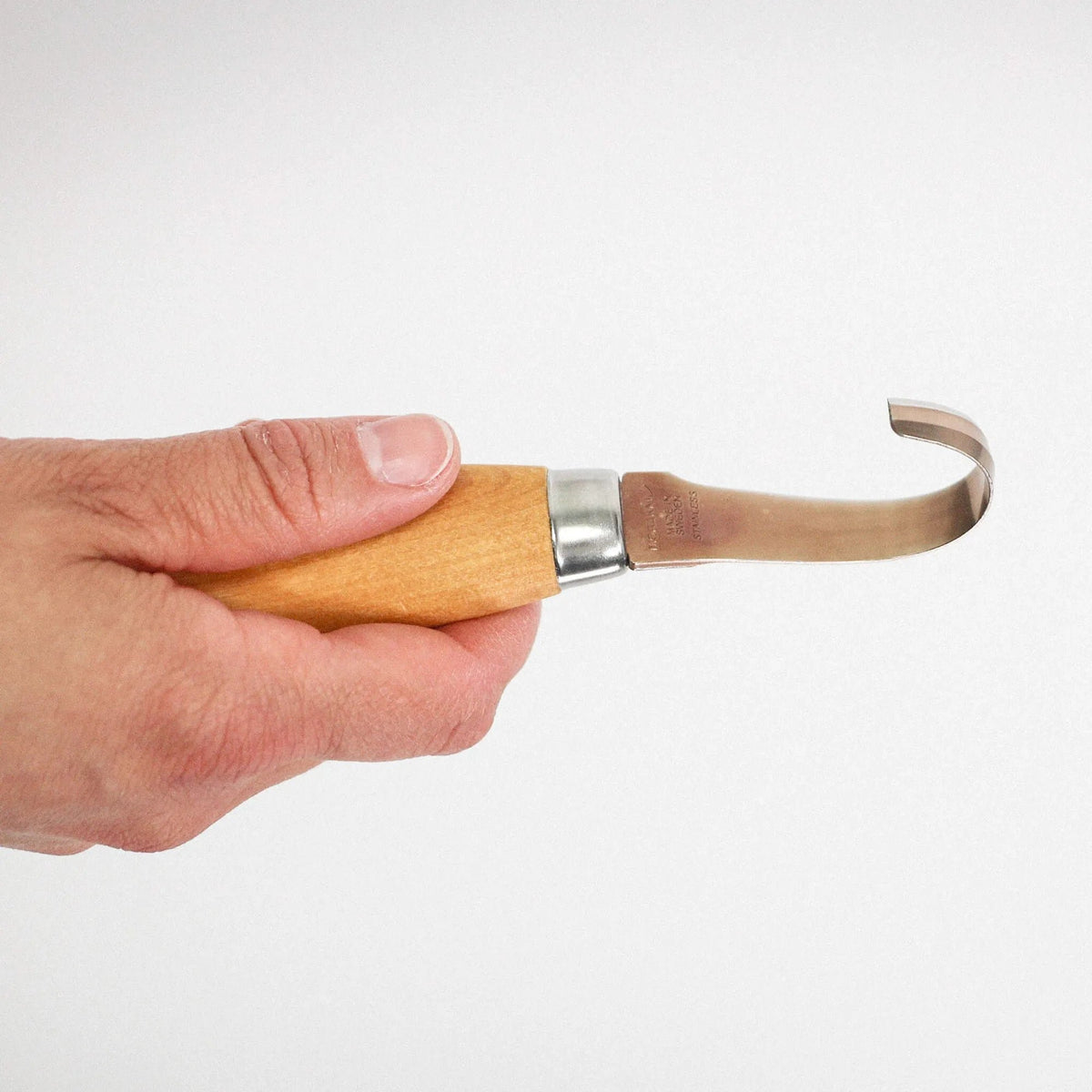 MORAKNIV - Hook Knife 164 S with Leather Sheath, Right-Handed — view 5