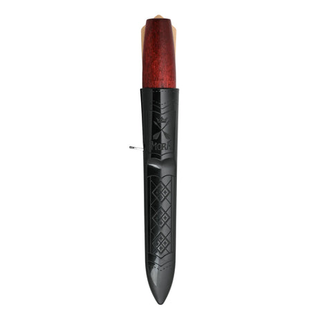 Morakniv - Classic No 2F Knife with Finger Guard - Red — view 3