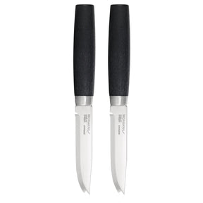 Morakniv - Steak Knife Classic Aska 2-Piece Set - Black