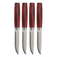 Morakniv - Steak Knife Classic 4-Pack with Red Birch Handles