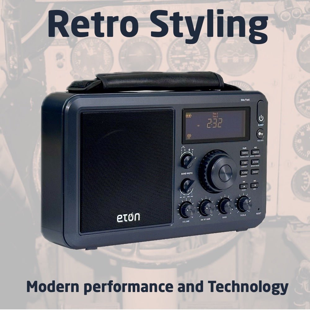 ETON - Elite Field Shortwave Radio with Bluetooth
