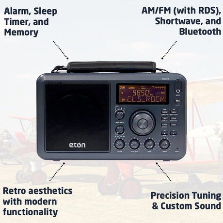 ETON - Elite Field Shortwave Radio with Bluetooth