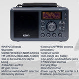ETON - Elite Field Shortwave Radio with Bluetooth