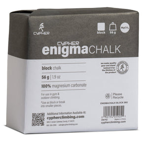 CYPHER - Enigma Chalk Block 56g for Climbing & Gym