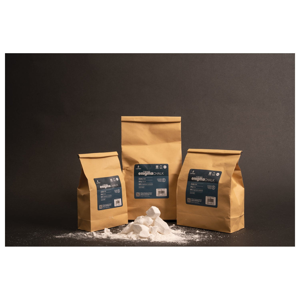CYPHER - Enigma Chalk Chunky 300g for Climbing