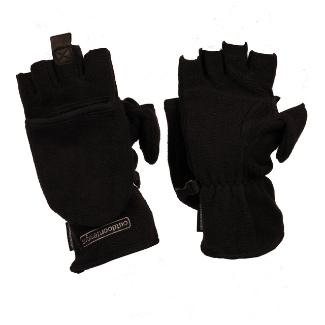 Outdoor Designs - Fuji Convertible Gloves - Black XS