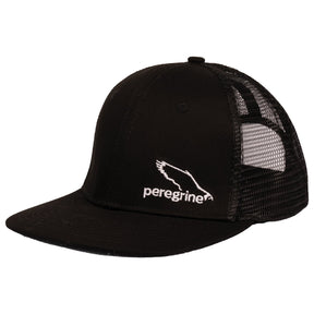 Peregrine - Black Cap with Embroidered Logo