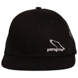 Peregrine - Black Cap with Embroidered Logo
