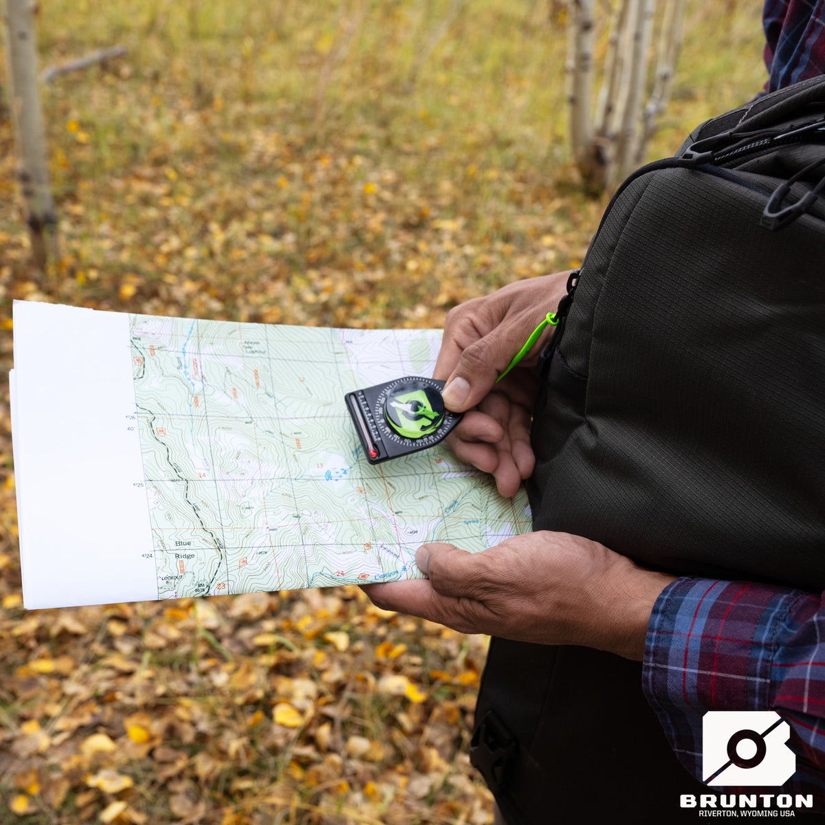 BRUNTON - Tag Along Eco Chill Compass with Thermometer