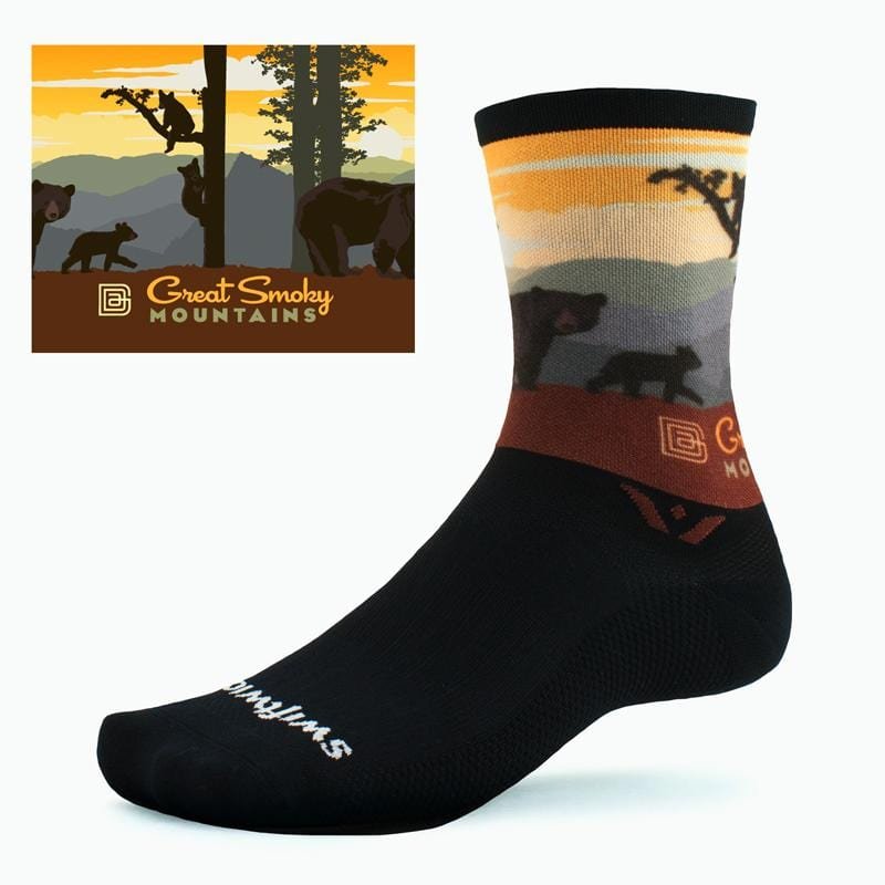 SWIFTWICK - Vision Six Rocky Mountains Socks - MD — view 2