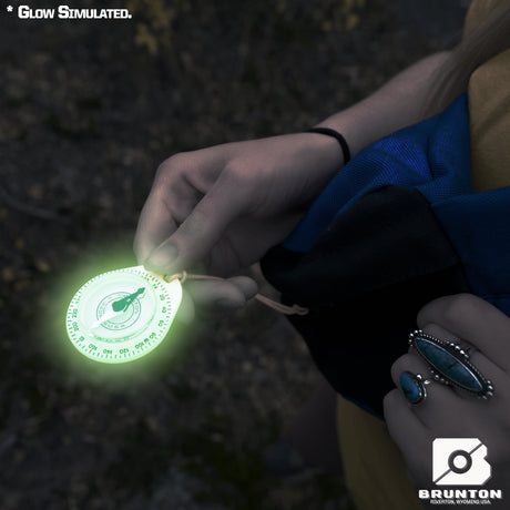 BRUNTON - Glowing Key Ring Compass