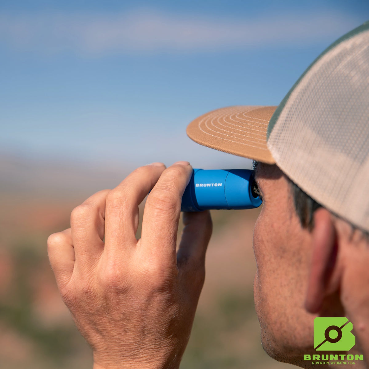 Brunton - Echo Pocket Scope Blue 7x18 Monocular