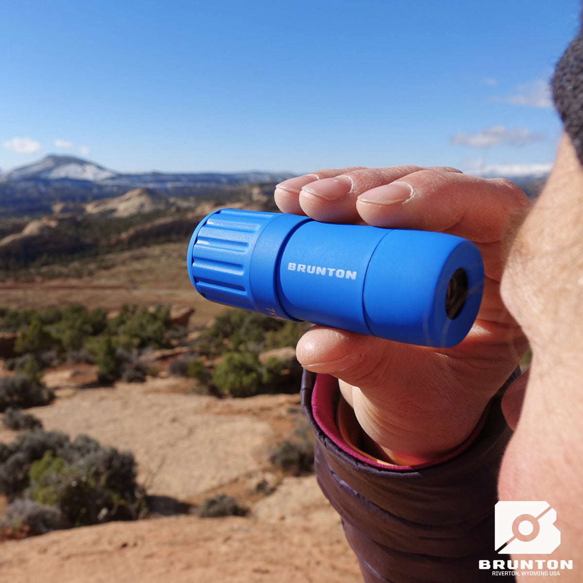 Brunton - Echo Pocket Scope Blue 7x18 Monocular