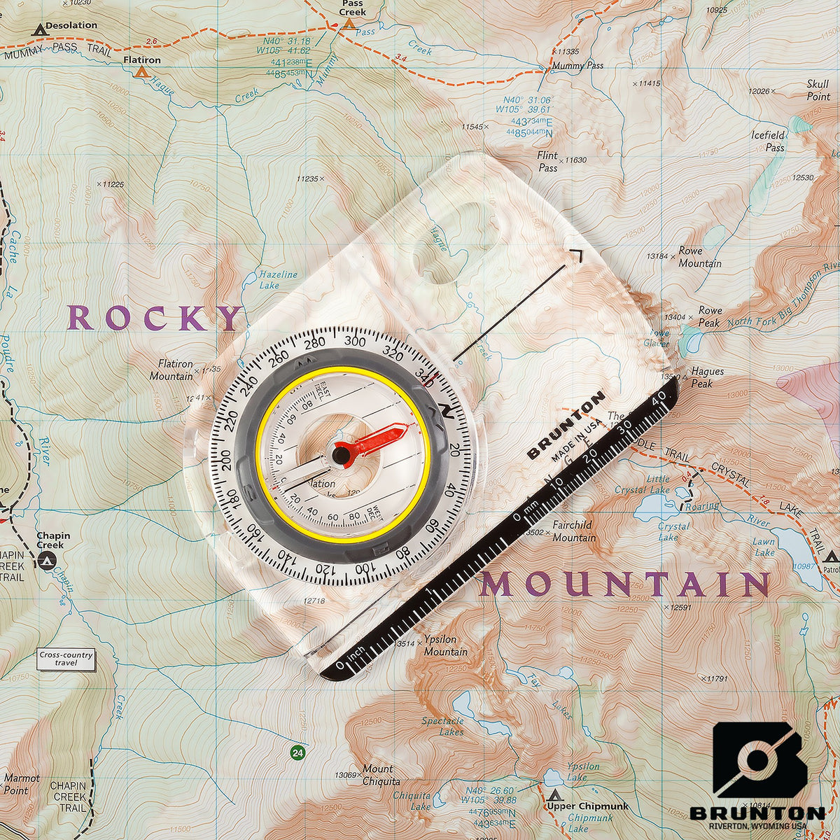 BRUNTON - TruArc 5 Baseplate Compass