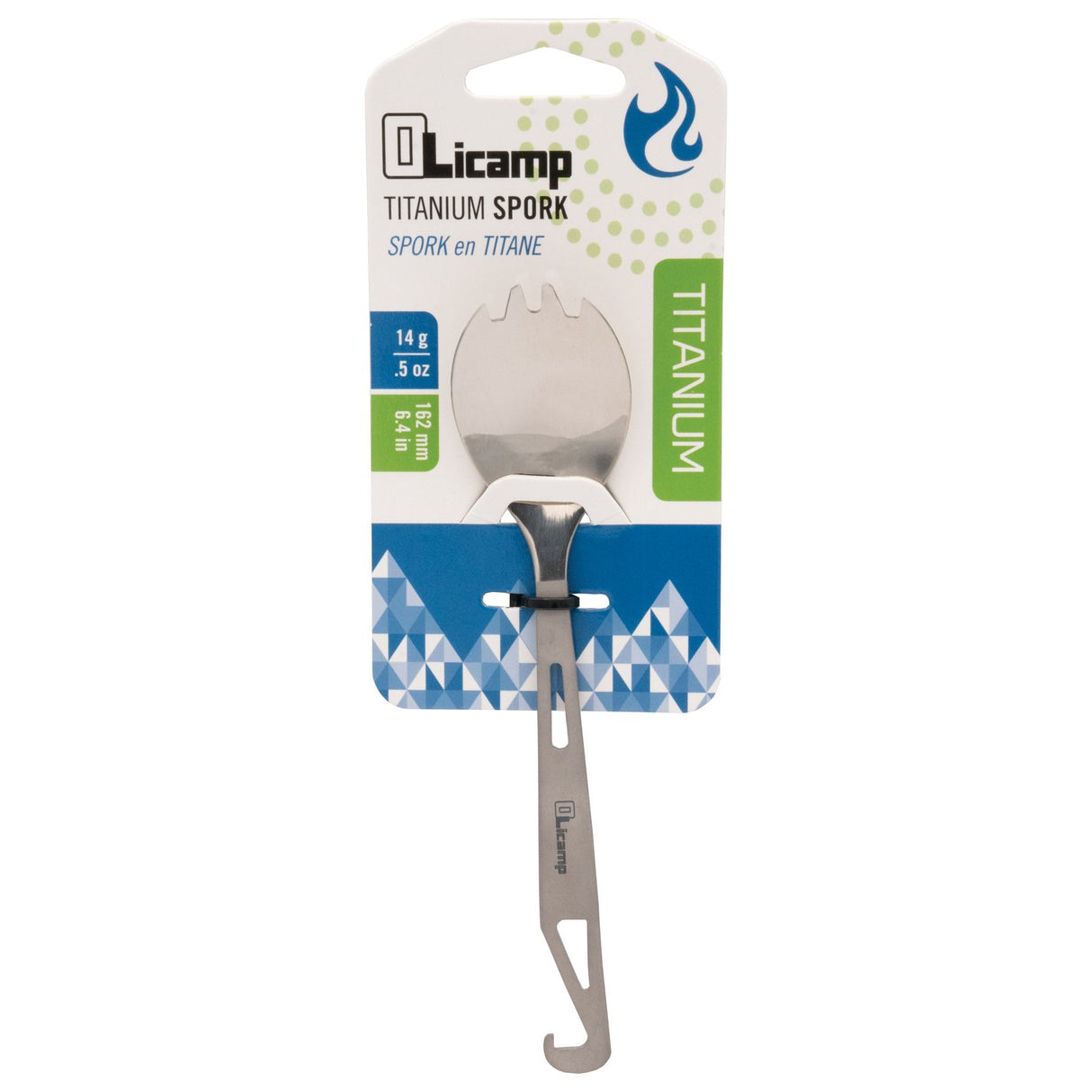 OLICAMP - Titanium Spork with Bottle Opener