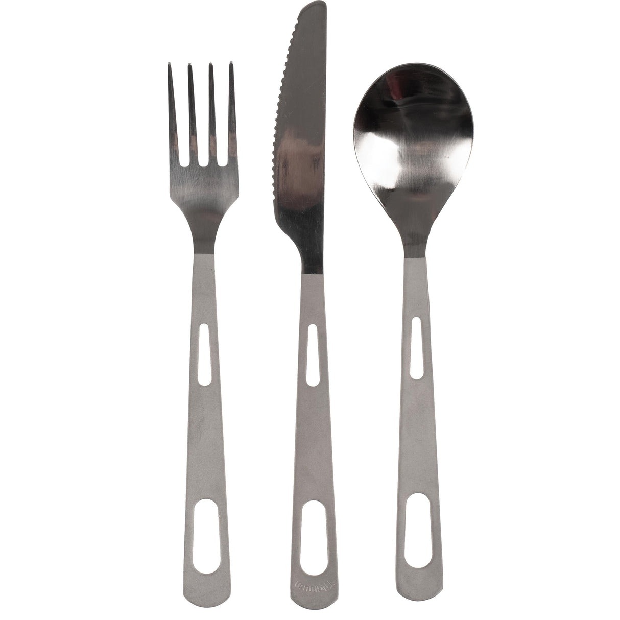 OLICAMP - Titanium 3 Piece Cutlery Set