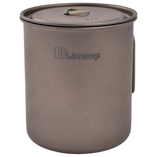 OLICAMP - Space Saver Mug 750ml with Lid - Titanium