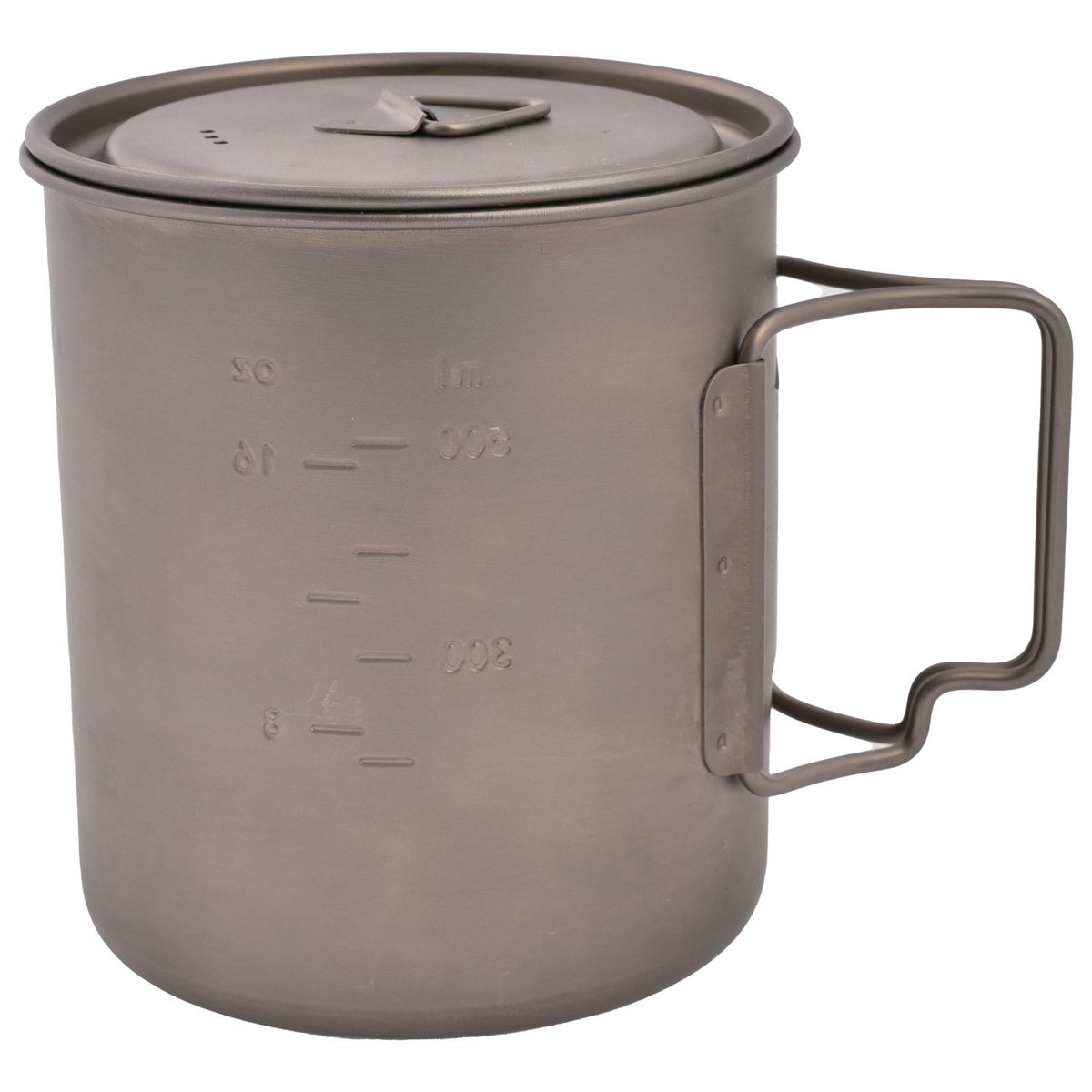 OLICAMP - Space Saver Mug 750ml with Lid - Titanium