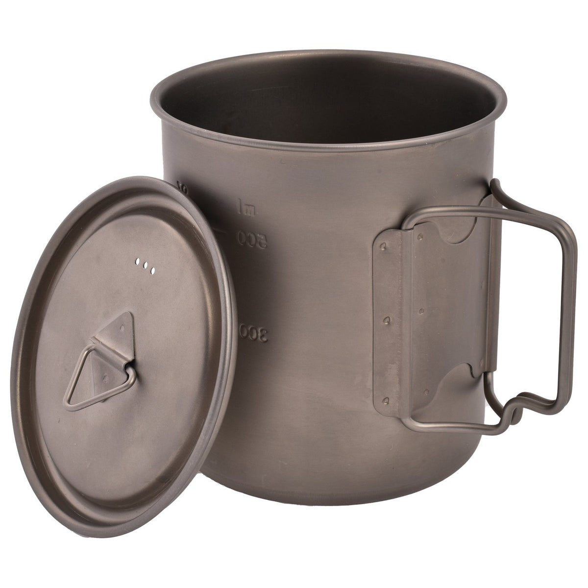 OLICAMP - Space Saver Mug 750ml with Lid - Titanium