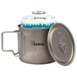 OLICAMP - Space Saver Mug 550ml with Lid - Titanium