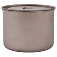 Olicamp - Space Saver Titanium Pot 900ml with Lid