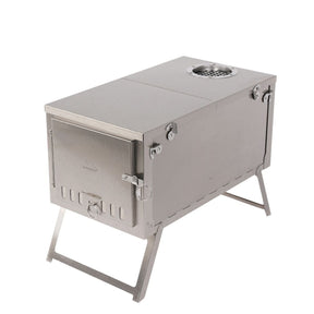 Peregrine - Folding Titanium Stove with 10' Pipe