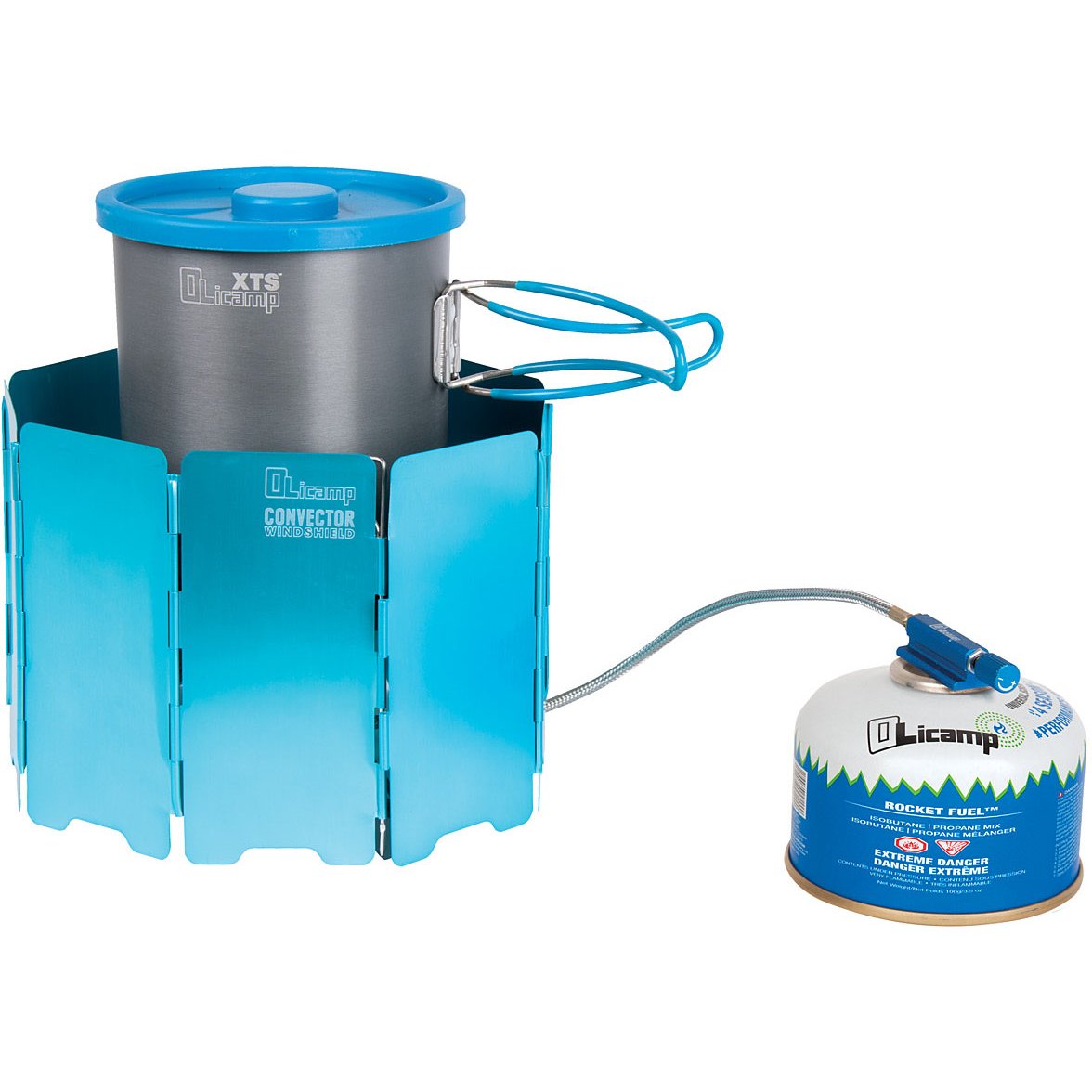 OLICAMP - Convector Windshield - Blue