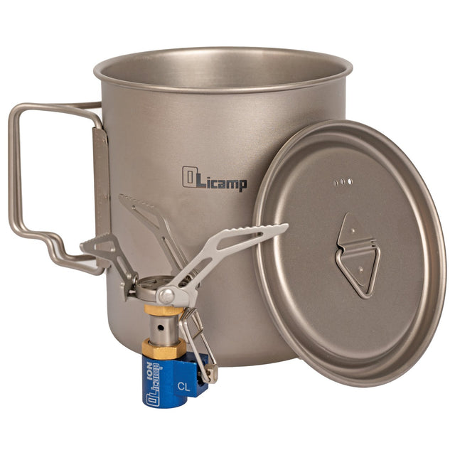 OLICAMP - Ion Micro Stove with Titanium 750ml Mug