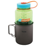 OLICAMP - Space Saver Titanium Mug with Nalgene Bottle