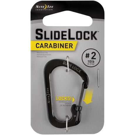 NITE IZE - Carabiner SlideLock #2 Black