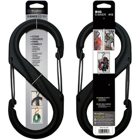 NITE IZE - S-Biner Plastic #10 Black